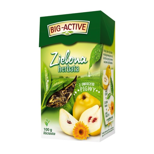 VEĽKOAKTÍVNY ZELENÝ čaj S PUNKOU sypané okvetné lístky nechtíka lekárskeho 100G
