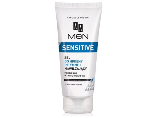 AA Men Sensitive hydratačný gél na intímnu hygienu 200 ml