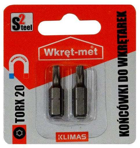 Skrutkovacie bity bity TORX TX20 bit 2 ks.