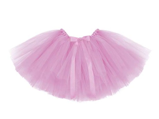 Kostým z tylovej tutu sukne v ružovej farbe