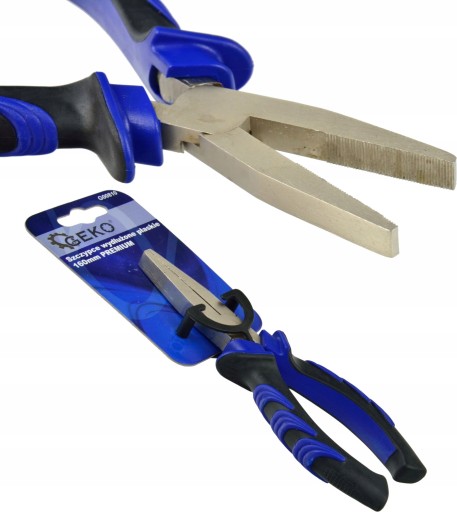 PREDLŽENÉ KLIEŠTE PLOCHÉ 160MM PREMIUM GEKO