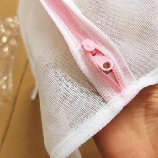 TAŠKA NA PRANIE OBLEČENIA, SIEŤKA, TAŠKA NA Zips, 3 KS