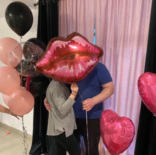 Fóliový balón PERY ŽENY DEN VALENTÍN, svadba, oslava narodenín hélium