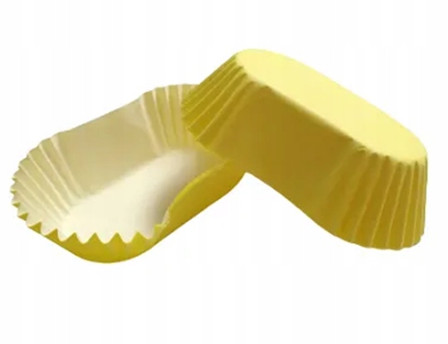 Mini papierové košíčky na muffiny, 50 ks