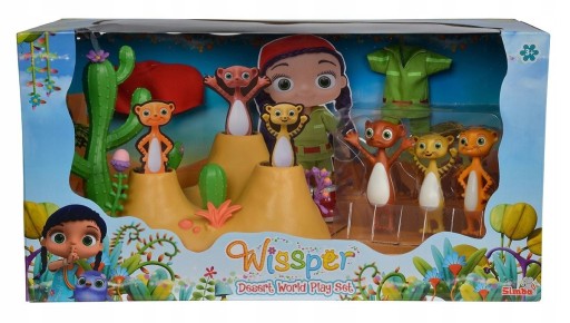WISSPER SÚPRAVA POSTAVIEK PÚŠŤNY SVET + 3 MEERCATS