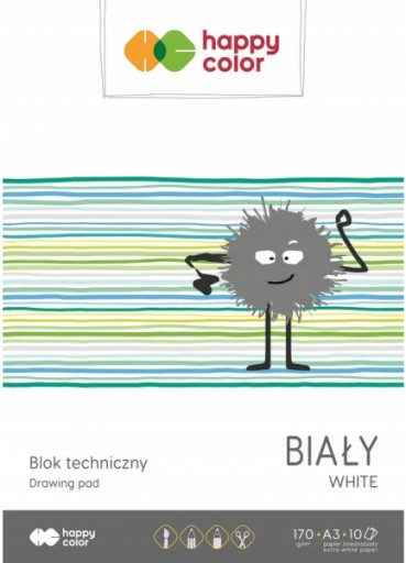 Technický blok A3/10 - biely (HA 3550 3040-0)