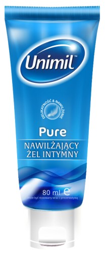 UNIMIL Pure Jemný hydratačný intímny gél 80 ml