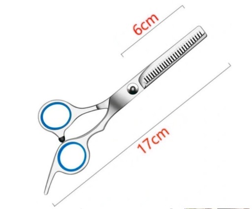 KADERNÍCKÉ NOŽNICE JEDNOSTRANNÉ, 17CM