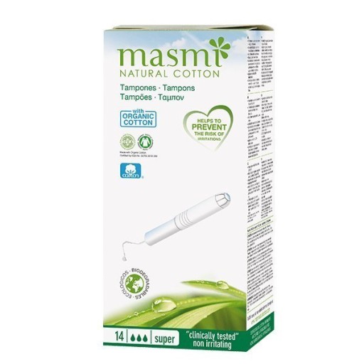 Masmi Organic Super tampóny s aplikáciou 14 ks + ZADARMO
