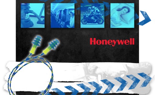 Zátkové chrániče sluchu Honeywell Fusion 1 pár
