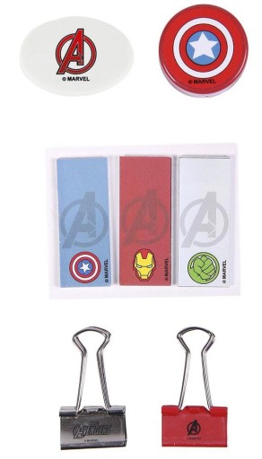 MARVEL AVENGERS ŠKOLNÁ KANCELÁRSKA SET 10 ELEMENTOV