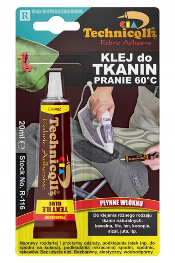 TECHNICQLL LEPIDLO NA LÁTKY 20ML R-116