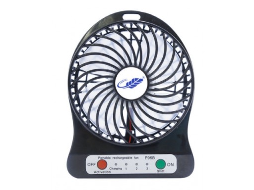 MINI VENTILÁTOR STOLNÝ VENTILÁTOR USB BATÉRIA 74