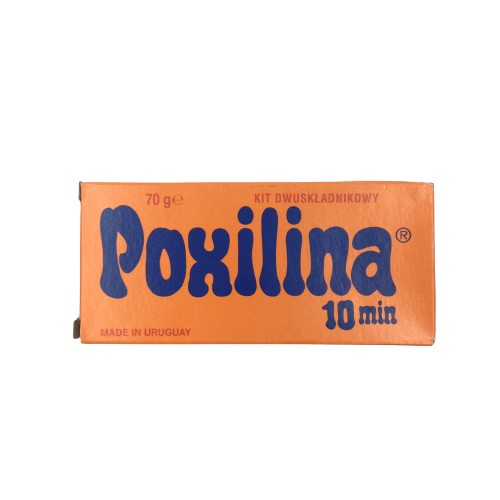 SADA DVOJZLOŽKOVÉHO LEPIDLA KOVOVÉ SKLO POXILINA 70g