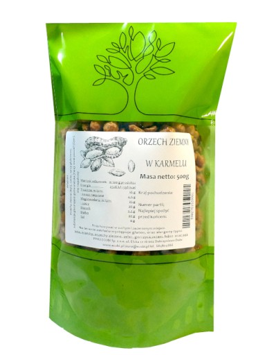 ARAŠIDY V KARAMELI 500 G OD ECOBI
