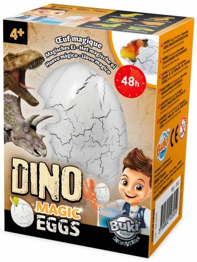 Učenie a zábava Čarovné dinosaurie vajíčko Buki 4+