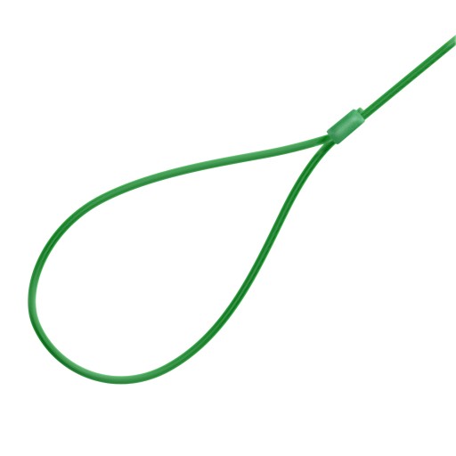 Lano PVC Oceľový kábel s očkami Slučky 5mm 40cm 0,4m