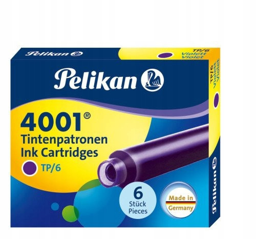 ATRAMENTOVÉ KAZETY PELIKAN FIALOVÝ ATRAMENT