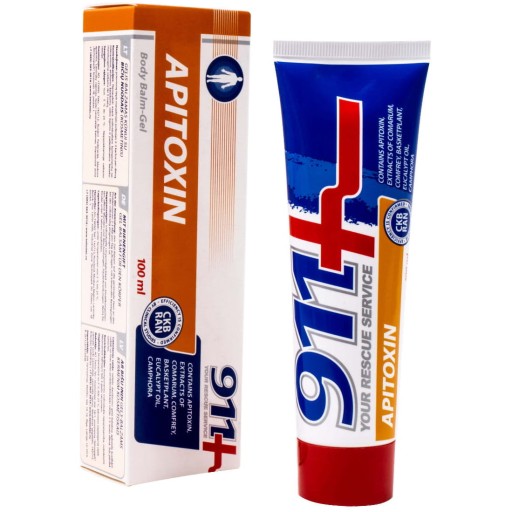 911 Gél Balzam Apitoxínový gél na kĺby Body Bee Jed 100ml