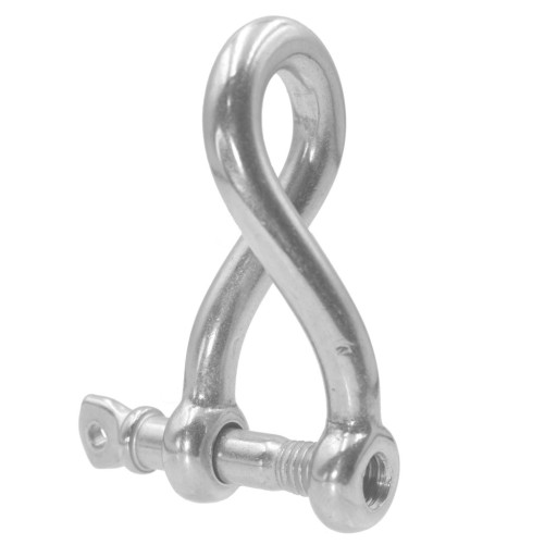 10 mm skrútená spona, kyselinovzdorná, A4, 1 ks