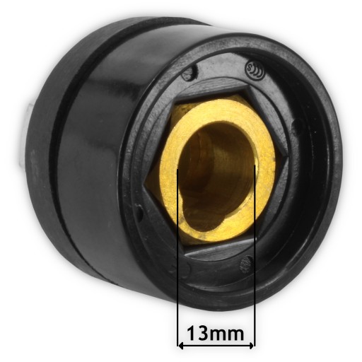Zásuvka agregátu ŁW 35-50mm pre zváracie stroje