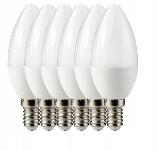 LED žiarovka E14 C37 1W Sviečka Neutrálna farba