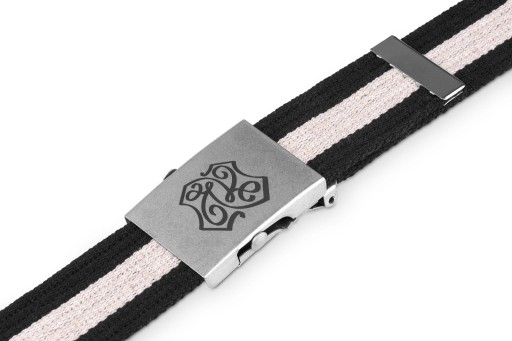 Popruh Kalatka Black and Beige