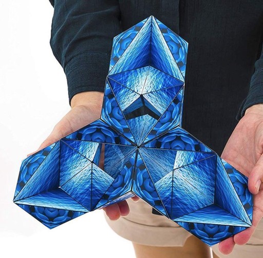 Antistresová edukačná magnetická kocka fidget magická kocka