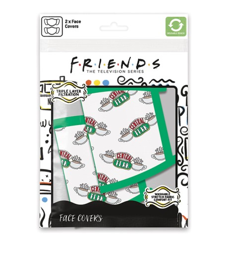 FRIENDS OCHRANNÁ BAVLNENÁ MASKA 2 KS.