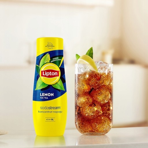 Sirup pre SodaStream Lipton citrón Ice Tea karbonizátor 440 ml