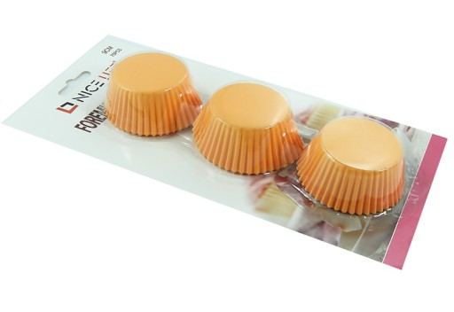 Papierové košíčky na muffiny, košíčky, 75 ks