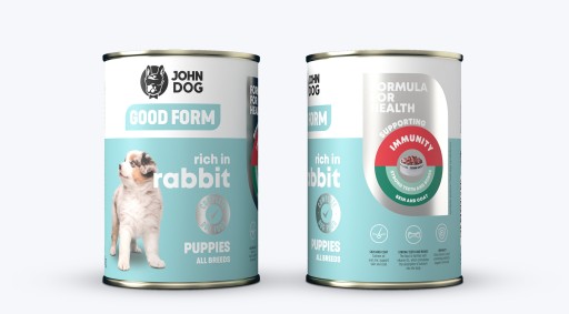 John Dog GF PUPPY RICH IN RABBIT 400g