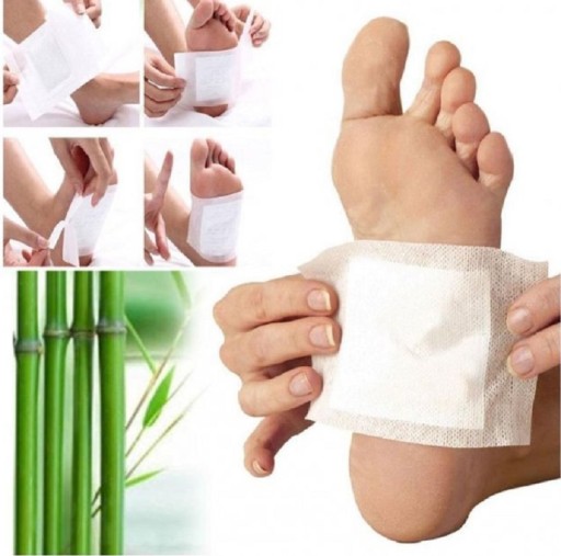 DETOXNÉ NÁPLAHY ČISTIACE TOXÍNY DH-8 PRE DETOXIKÁCIE NA NOHY PREMIUM