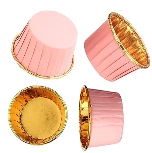 MUFFIN LINERS formičky na košíčky DECORATIONS narodeninové RUŽOVÉ 20 ks