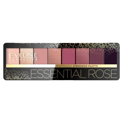 Paletka Eveline Cosmetics Essential Rose 8 tieňov