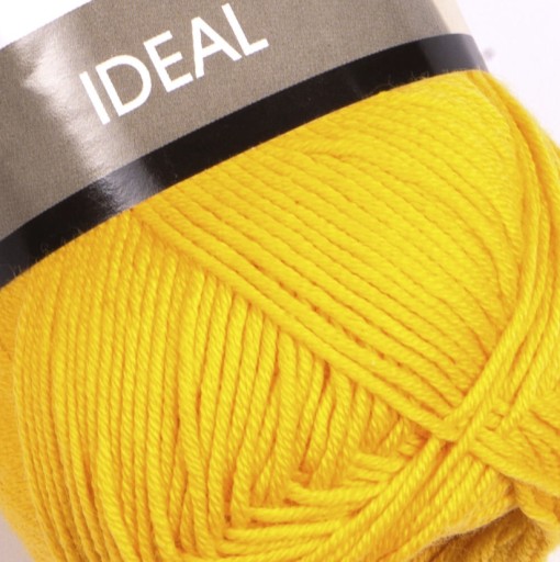 Priadza Yarnart Ideal 170 m 50 g farba 228 Žltá