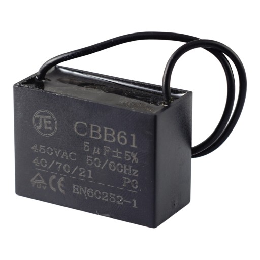 Štartovací kondenzátor 5uF 450V CBB61