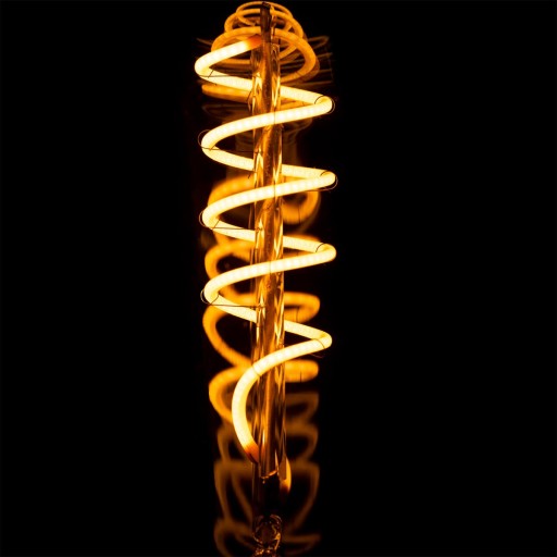 E27 EDISON ST64 LED žiarovka 6W FILAMENT DEKORATÍVNA RETRO DYMOVÁ ŠPIRÁLA