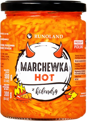 HORÚCA MRKVINA S KORIANDROM 500g/540ml Runoland