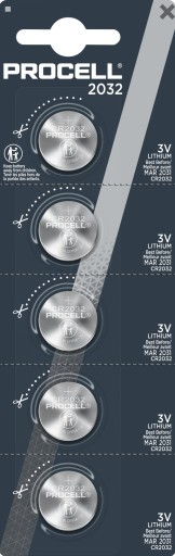 DURACELL PROCELL CR2032 3V lítiová lítiová batéria