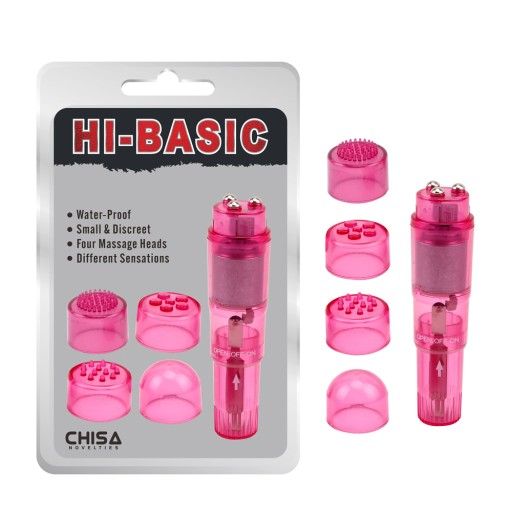 Chisa Pink mini vibrátor na masáž klitorisu