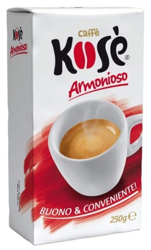 Talianska mletá káva KOSE Armonioso od KIMBO 250 g