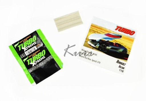 Extreme Turbo Bubble Gum 100 ks