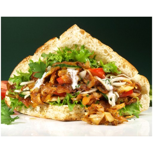 Obálka na kebab vo fólii, 250 kusov
