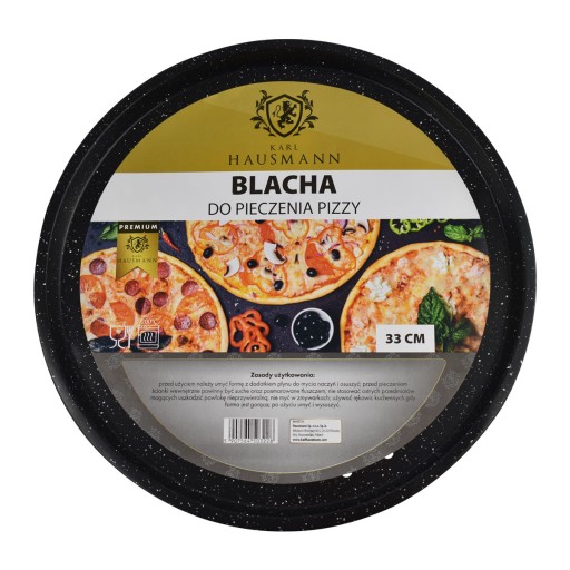 Plech na pečenie pizze 33 cm