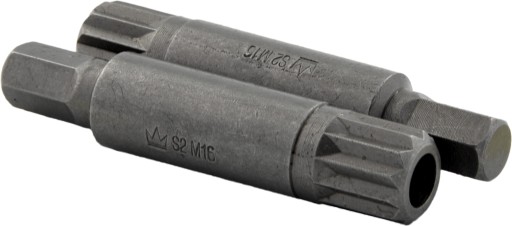 BIT 10mm DRÁŽKOVÝ KONEC M16 x 75mm S OTVOROM