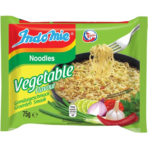 Indonézska zeleninová polievka s limetkou 75g INDOMIE