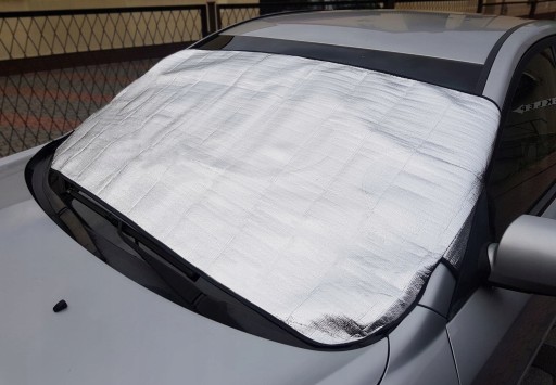 Kryt na čelné sklo Slnečná protimrazová rohož 100x250cm
