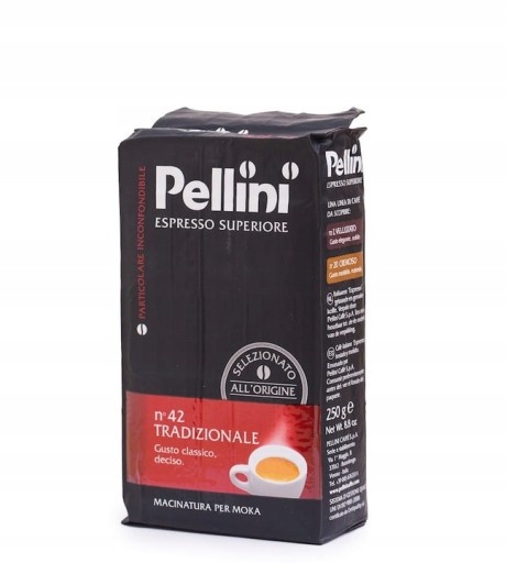 TRADITION PELLINI káva č 42 Superiore moka 250g