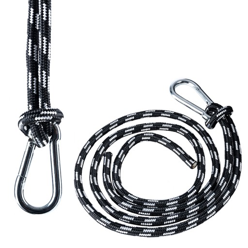 MONTÁŽNA SÚPRAVA HÝJACÍCH SIETE, HOJDÁVKY, LANO, KARABÍNA, MONTÁŽ, MONTÁŽ, 180cm